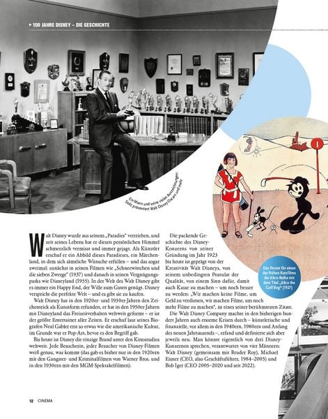 Produktbild: Cinema pr&auml;sentiert: 100 Jahre Disney