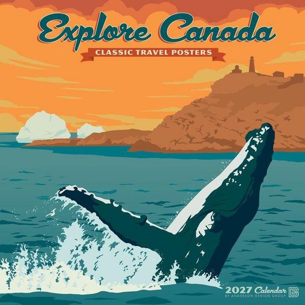 Produktbild: Explore Canada (Adg) 2027 12 X 12 Wall Calendar