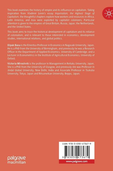 Produktbild: Imperialism and Capitalism, Volume I