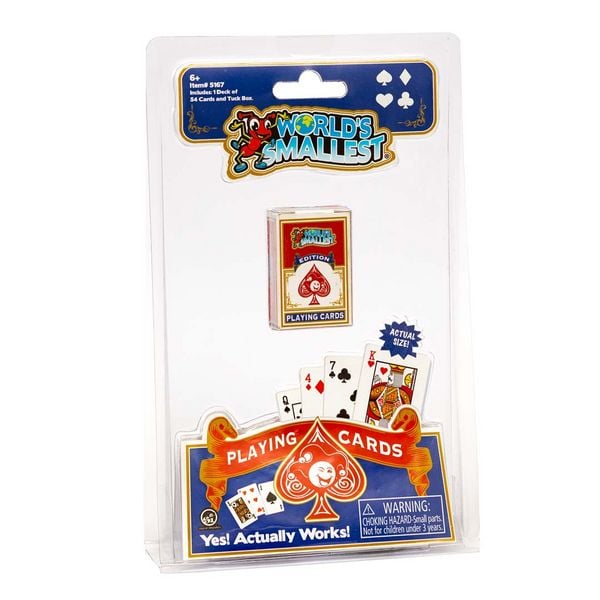 Produktbild: World's Smallest Spielkarten