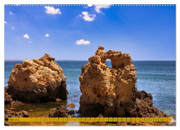 Produktbild: Algarve pur (Wandkalender 2026 DIN A2 quer), CALVENDO Monatskalender