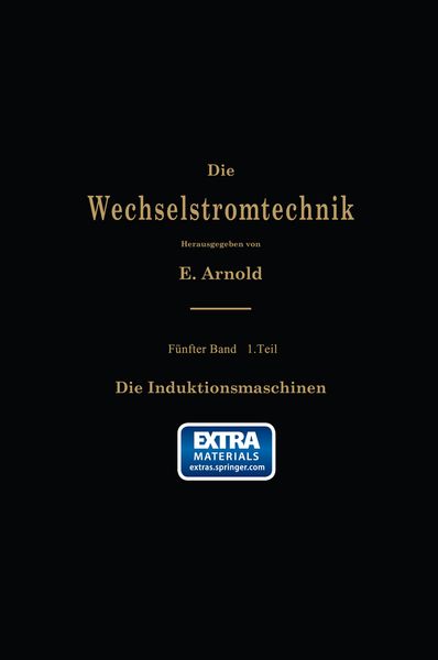 Produktbild: Die asynchronen Wechselstrommaschinen