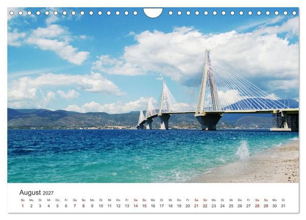 Produktbild: Griechenland - Eine Reise durch das Land der Antike. (Wandkalender 2027 DIN A4 quer), CALVENDO Monatskalender