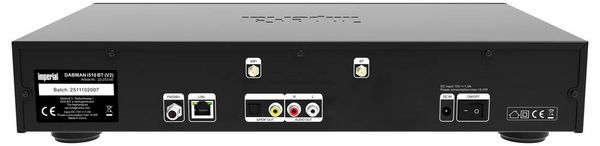 Produktbild: Imperial DABMAN i510 BT V2 Internetradio HiFi-Tuner Schwarz Bluetooth&reg;, DAB+, USB, WLAN, Internetradio