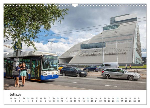 Produktbild: Riga - Metropole des Baltikums (Wandkalender 2026 DIN A3 quer), CALVENDO Monatskalender