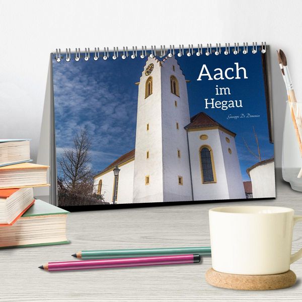 Produktbild: Aach im Hegau (Tischkalender 2026 DIN A5 quer), CALVENDO Monatskalender