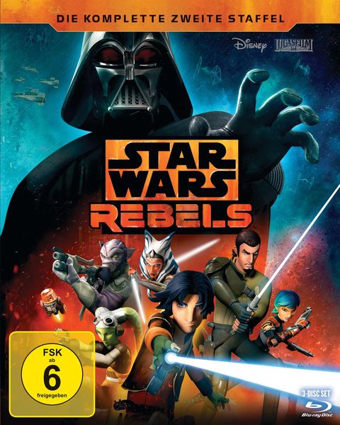 Produktbild: Star Wars Rebels - Die komplette zweite Staffel [3 BRs]