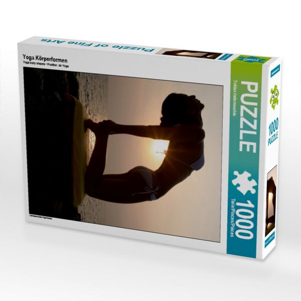 Produktbild: CALVENDO Puzzle Yoga K&ouml;rperformen | 1000 Teile Lege-Gr&ouml;&szlig;e 64x48cm Foto-Puzzle f&uuml;r gl&uuml;ckliche Stunden