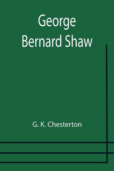 Produktbild: George Bernard Shaw