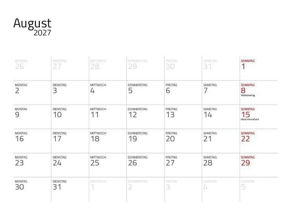 Produktbild: Katzen 2027 Eintragkalender
