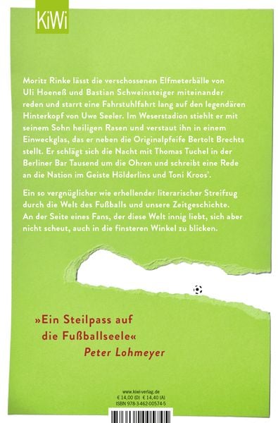 Produktbild: Ich k&ouml;nnte hier stundenlang sitzen und auf den Rasen schauen