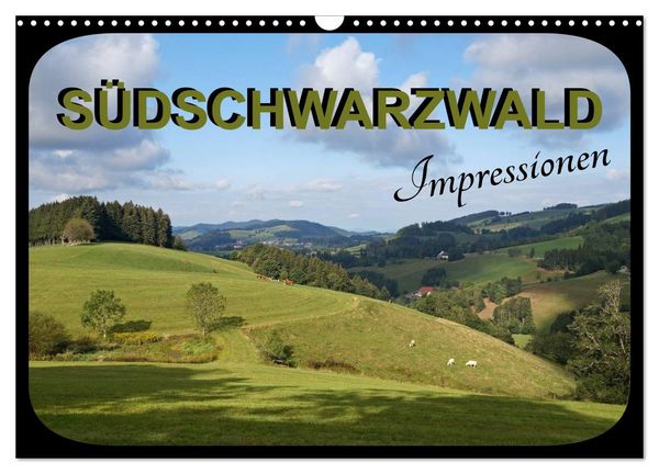 Produktbild: S&uuml;dschwarzwald - Impressionen (Wandkalender 2026 DIN A3 quer), CALVENDO Monatskalender