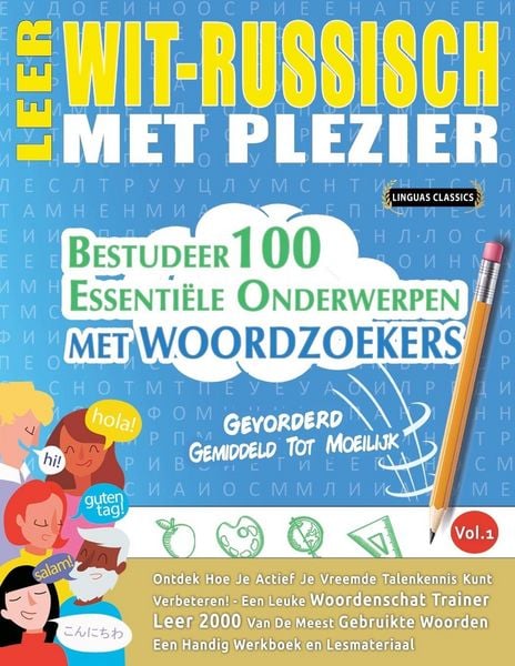 Produktbild: LEER WIT-RUSSISCH MET PLEZIER - GEVORDERD