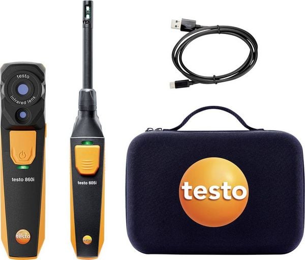 Produktbild: Testo 860i Schimmel-Set Luftfeuchtemessger&auml;t (Hygrometer) 0% rF 100% rF