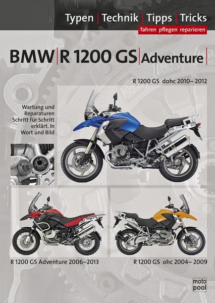 Produktbild: BMW R1200 GS, Adventure 2004-2013, Reparaturanleitung