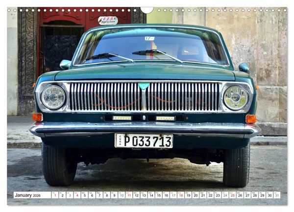 Produktbild: GAZ-24 Volga - A car Made in USSR (Wall Calendar 2026 DIN A3 landscape), CALVENDO 12 Month Wall Calendar