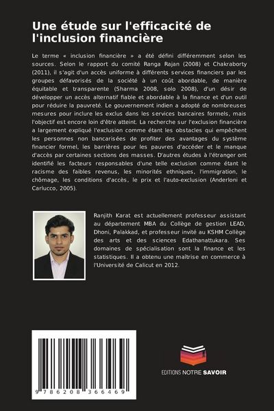 Produktbild: Une &eacute;tude sur l'efficacit&eacute; de l'inclusion financi&egrave;re