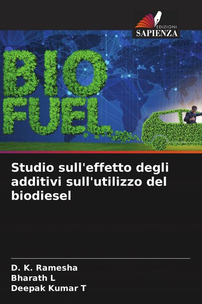 Produktbild: Studio sull'effetto degli additivi sull'utilizzo del biodiesel