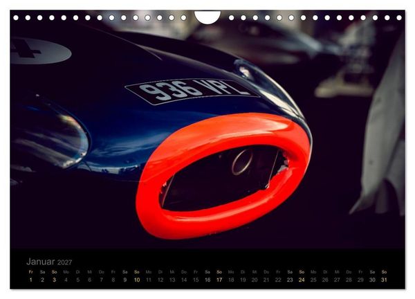 Produktbild: Jaguar E-Type - Bodies (Wandkalender 2027 DIN A4 quer), CALVENDO Monatskalender