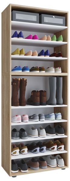 Produktbild: XXL Holz Gro&szlig;er Schuhschrank Schuhregal Lona 9