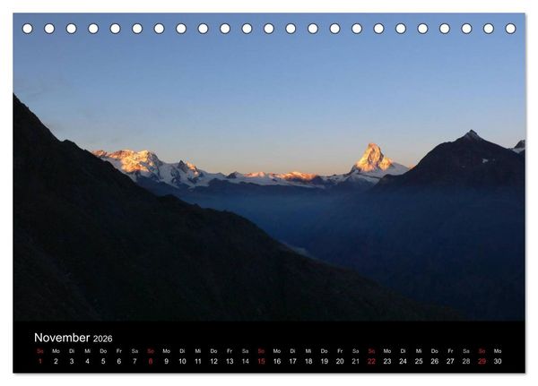 Produktbild: Faszination Matterhorn (Tischkalender 2026 DIN A5 quer), CALVENDO Monatskalender