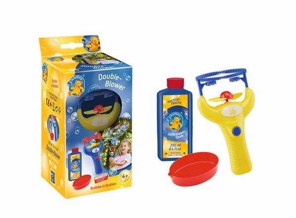 Produktbild: PUSTEFIX Double-Blower Ventilator, Seifenblasen Spa&szlig; mit h&ouml;chstem Spielwert