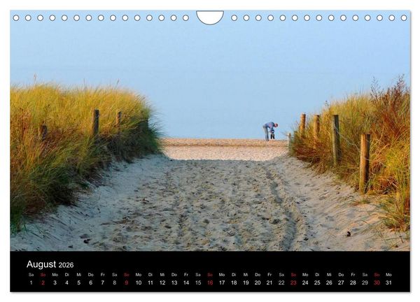 Produktbild: Die Ostsee - Ein Jahr am Meer (Wandkalender 2026 DIN A4 quer), CALVENDO Monatskalender