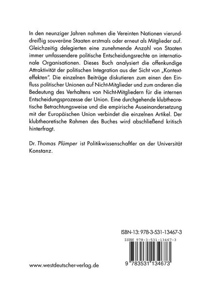 Produktbild: Politische Integration