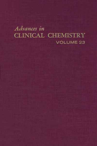 Produktbild: Advances in Clinical Chemistry