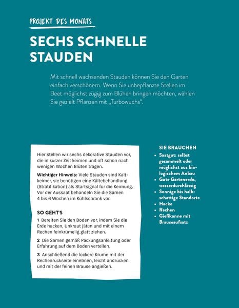 Produktbild: Das gro&szlig;e Gartenjahr-Buch