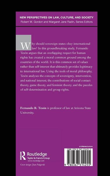 Produktbild: A Philosophy Of International Law