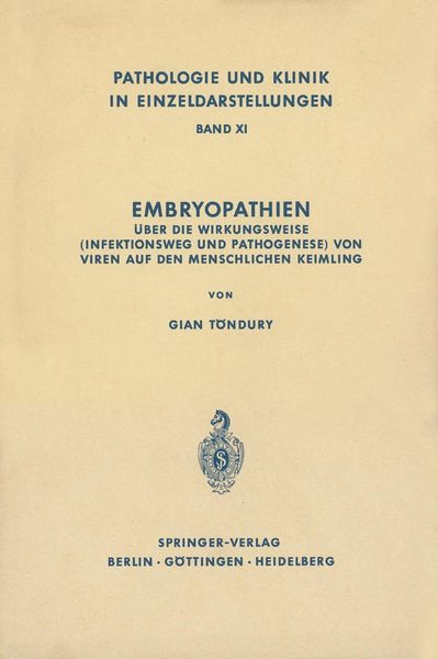 Produktbild: Embryopathien