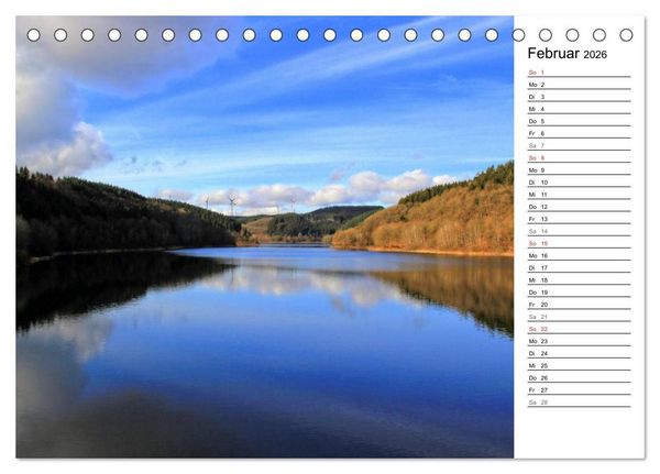 Produktbild: Die Eifel und ihre Regionen - Die Nordeifel (Tischkalender 2026 DIN A5 quer), CALVENDO Monatskalender