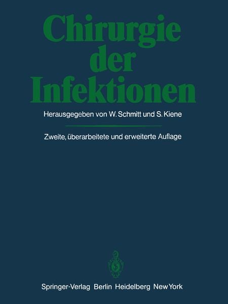 Chirurgie der Infektionen, Taschenbuch von , Springer Berlin, 9783642816116