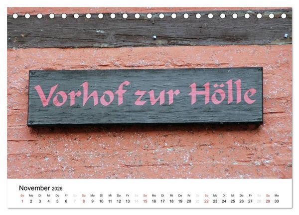 Produktbild: Quedlinburg im Harz (Tischkalender 2026 DIN A5 quer), CALVENDO Monatskalender