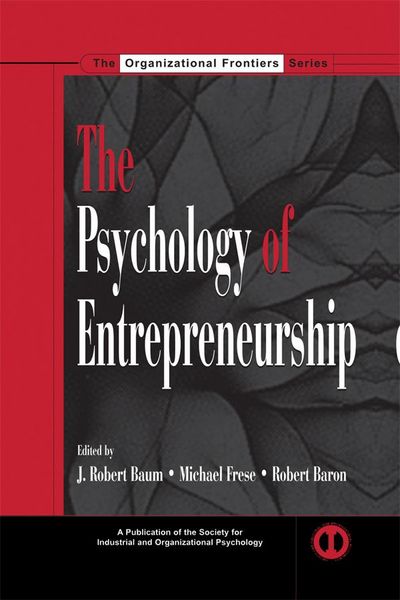 Produktbild: The Psychology of Entrepreneurship
