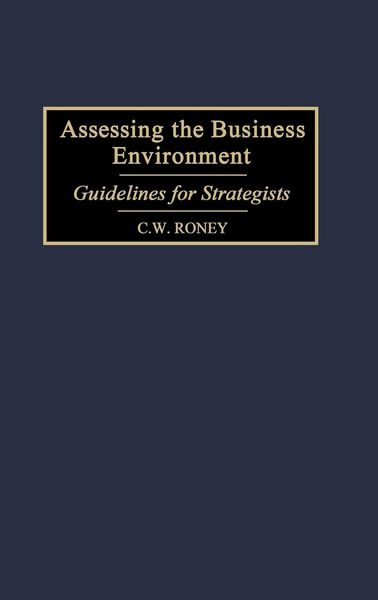 Produktbild: Assessing the Business Environment