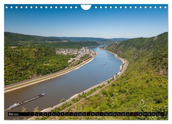 Produktbild: Rheinsteig Impressionen III (Wandkalender 2026 DIN A4 quer), CALVENDO Monatskalender