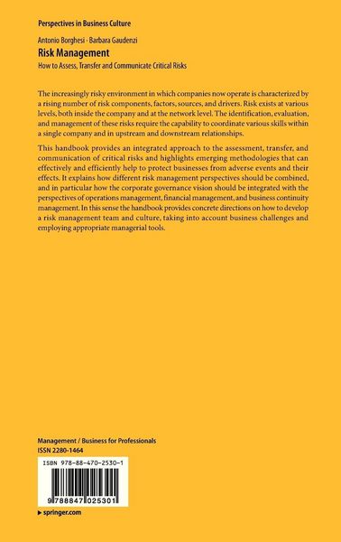 Produktbild: Risk Management