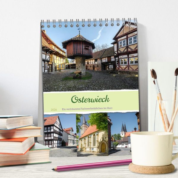 Produktbild: Osterwieck (Tischkalender 2026 DIN A5 hoch), CALVENDO Monatskalender