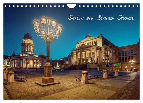 Produktbild: Die Blaue Stunde in Berlin (Wandkalender 2026 DIN A4 quer), CALVENDO Monatskalender