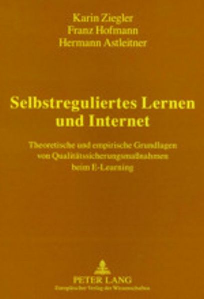 Produktbild: Selbstreguliertes Lernen und Internet