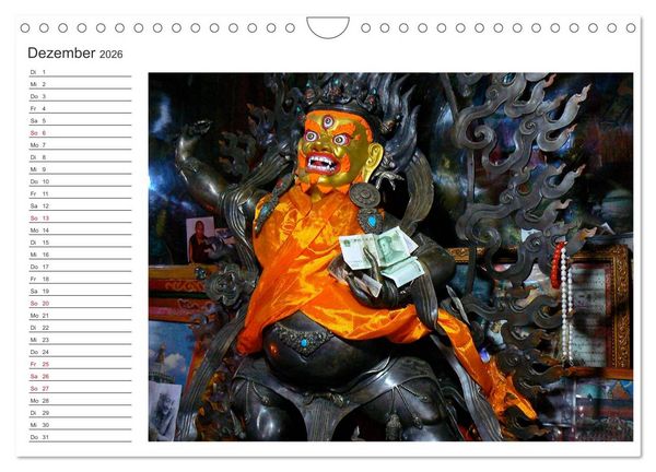 Produktbild: Tibet - Begegnungen (Wandkalender 2026 DIN A4 quer), CALVENDO Monatskalender