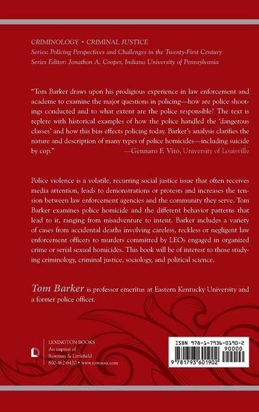 Produktbild: Law Enforcement-Perpetrated Homicides