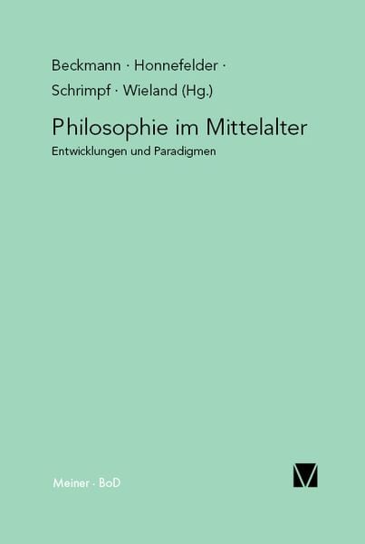 Produktbild: Philosophie im Mittelalter