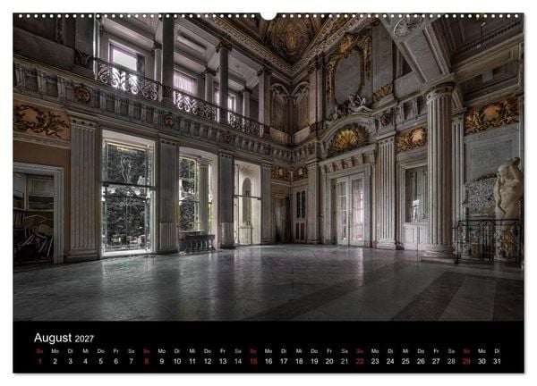Produktbild: Lost Places - Auch der Verfall hat seinen Charme (hochwertiger Premium Wandkalender 2027 DIN A2 quer), Kunstdruck in Hochglanz