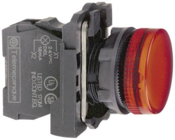 Produktbild: Schneider Electric XB5AVM4 Meldeleuchte Rot 230 V/AC 1 St.