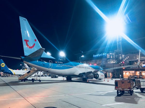 Produktbild: CALVENDO Puzzle Boeing 737, Tuifly | 1000 Teile Lege-Gr&ouml;&szlig;e 64x48cm Foto-Puzzle f&uuml;r gl&uuml;ckliche Stunden