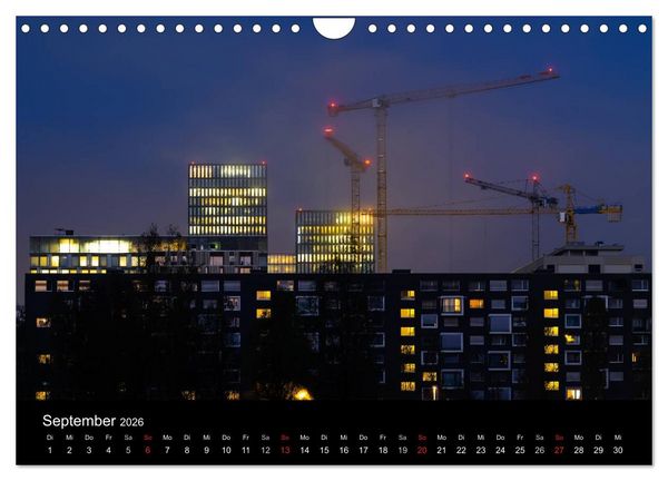 Produktbild: Baustellen (Wandkalender 2026 DIN A4 quer), CALVENDO Monatskalender