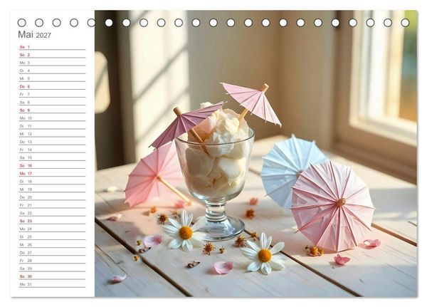 Produktbild: Papiertr&auml;ume - Die kreative Welt der Papierkunst (Tischkalender 2027 DIN A5 quer), CALVENDO Monatskalender